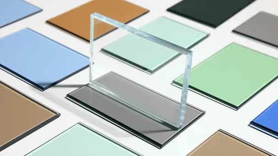 Vetro float trasparente riflettente colorato a basso contenuto di ferro da 2 mm-19 mm