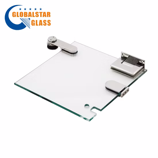 Vetro stratificato temperato ultra trasparente da 3-19 mm/vetro della porta temperato/vetro con bordo lucido/vetro da costruzione in vetro smerigliato/vetro di design/vetro a specchio per cabine doccia