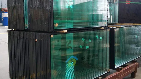 Vetro doppio vetro isolante per la costruzione di finestre in vetro Pannello in vetro temperato da 4 mm 5 mm 6 mm 8 mm 10 mm 12 mm
